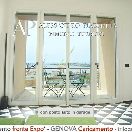 Cavour Luxury Sea View Apartment Genoa